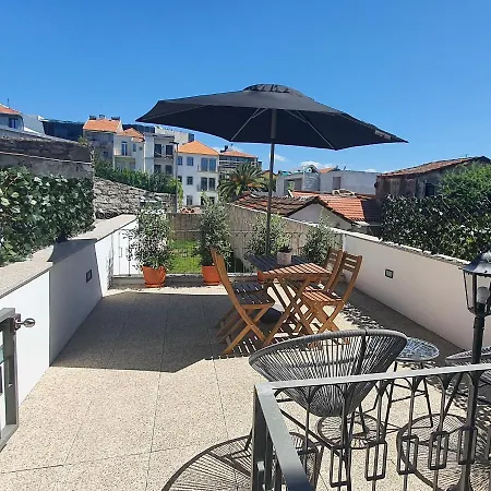 Terrace Bliss With Ac Downtown 아파트 포르투